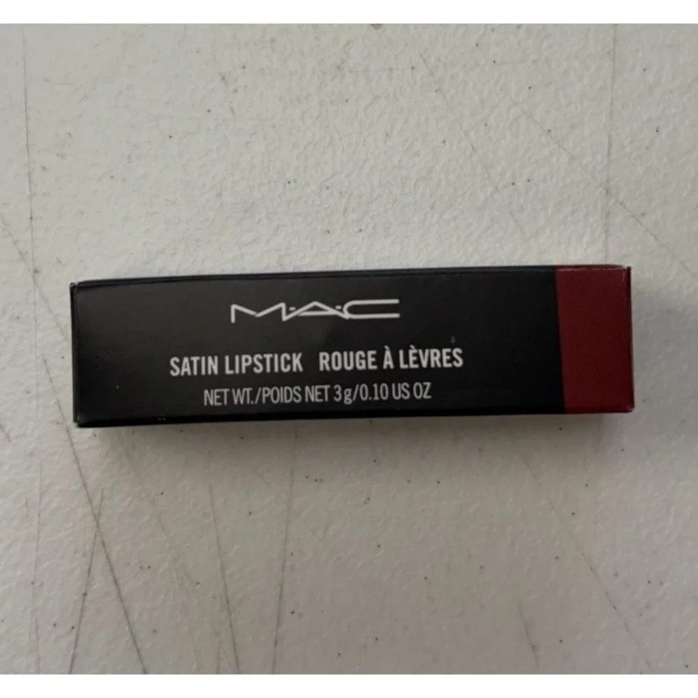 Mac Satin Lipstick DEL RIO #806  FullSize 3 g/0.1oz New In Box